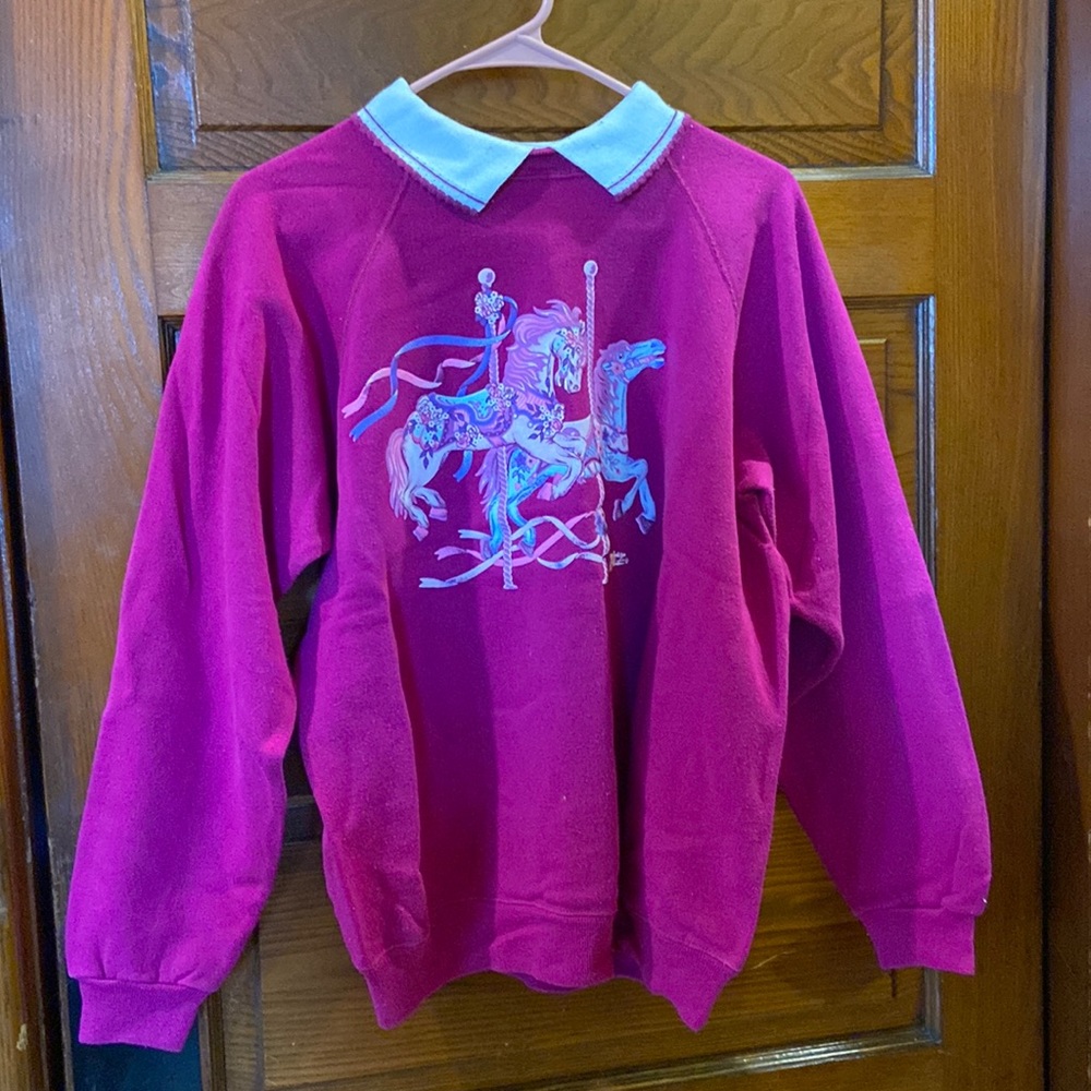 Vintage Mock Neck sweatshirt